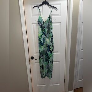 charlie jade Green and Blue Floral Dress